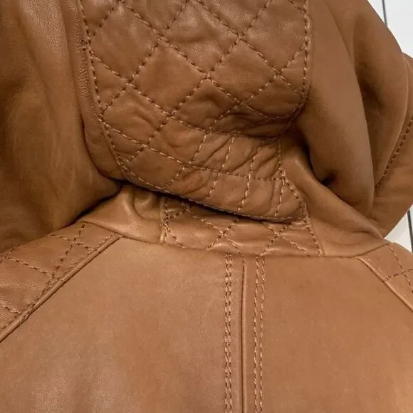 michael Kors Leather Jacket - Picture 8 of 14